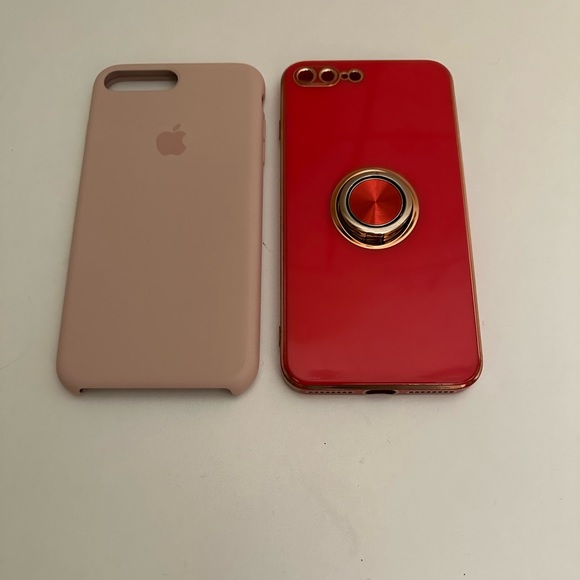 Apple Silicone Case for iPhone 8Plus / iPhone 7Plus (5.5”) Pink Sand + Addl Case - Picture 12 of 12